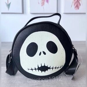 Nightmare Before Christmas Jack Skellington Crossbody Glow In The Dark